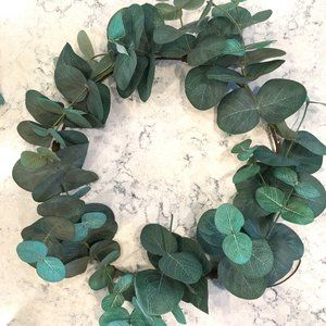 Set of 2 Hearth & Hand Faux Eucalyptus Wreaths